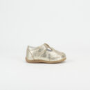 Sapato Maria Dourado c/ Sola Camel