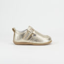 Sapato Rita Dourado c/ Sola Camel