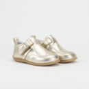 Sapato Rita Dourado c/ Sola Camel