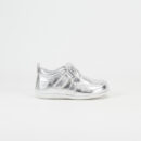 Rita Silver Shoe with White Sole